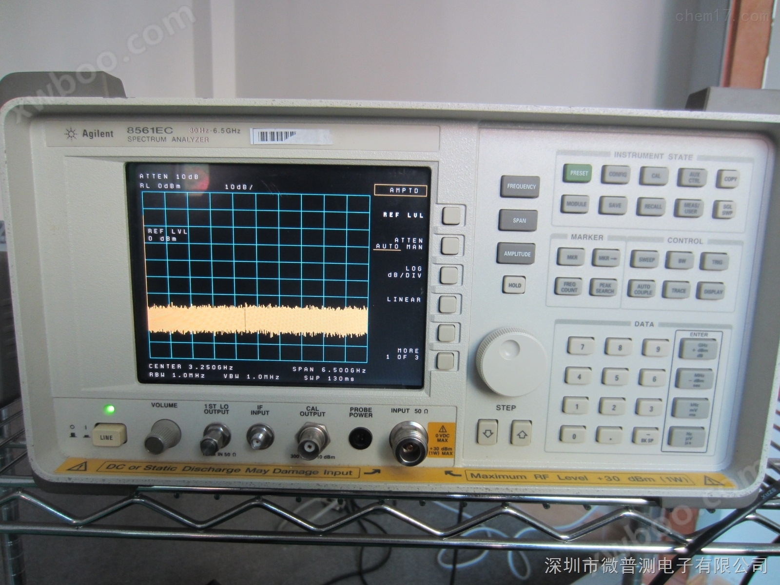 安捷伦8561EC频谱分析仪 微普测出售Agilent 8561EC频谱分析仪