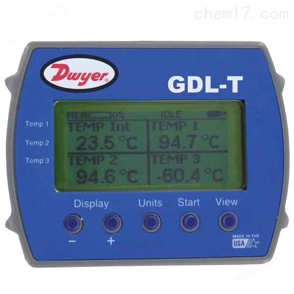 Dwyer温湿度露点数据记录仪GDL-T