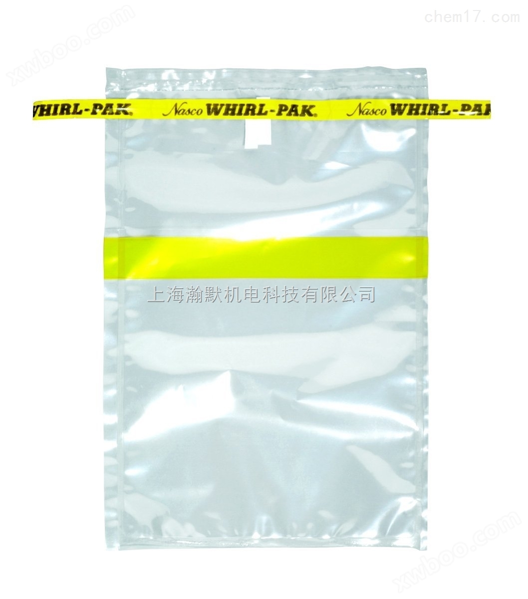 美国Nasco Whirl-Pak可放置标牌的无菌采样袋
