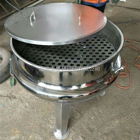 专业制造电加热夹层锅 200L鸡鸭卤煮锅