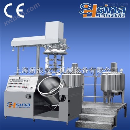 上海新浪SH-SME可倾真空均质乳化机