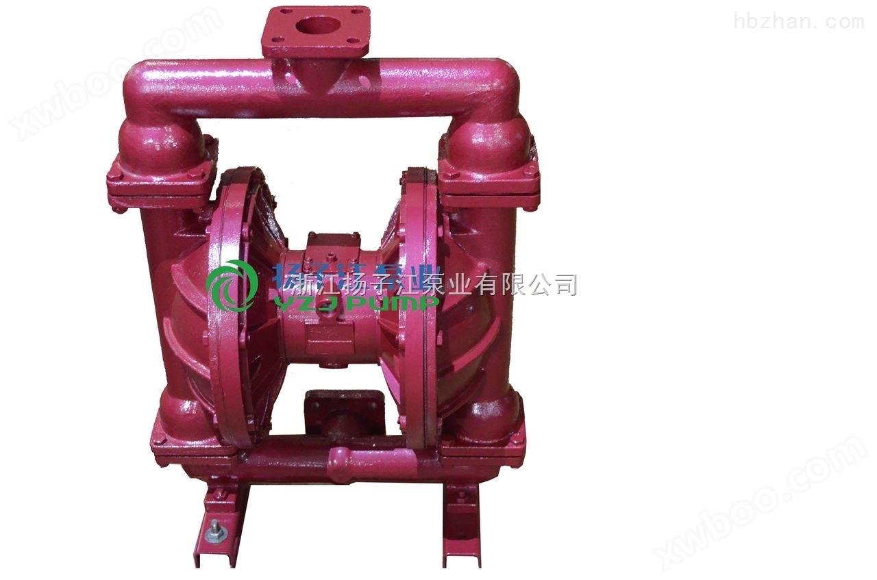 QBY气动隔膜泵 耐腐蚀化工泵 不锈钢立式泵