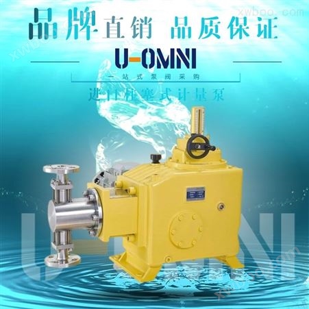 进口液压双隔膜泵-美国进口欧姆尼U-OMNI