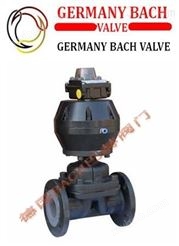 进口气动衬氟隔膜阀-德国BACH工业制造