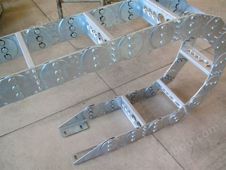 丹阳机床穿线桥式钢制拖链