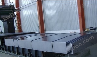 汉川龙门加工中心机床钢板防护罩