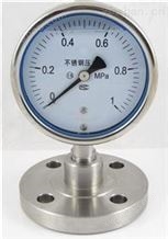 YE-60-B/75-B/100-B/150-B不锈钢耐震膜盒压力表
