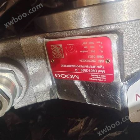 美国穆格MOOG径向柱塞泵D953-2015-10液压泵