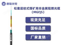 MGFJS-10芯，松套层绞式煤矿用非金属阻燃光缆，室外光缆价格