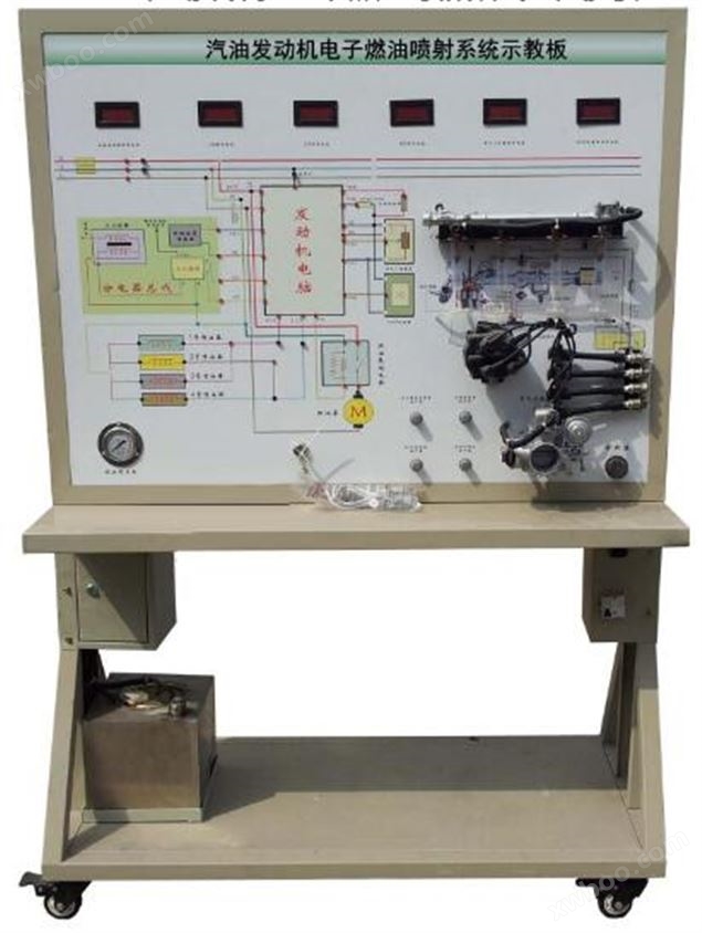 JDC-DZD汽油发动机电子燃油喷射系统示教板