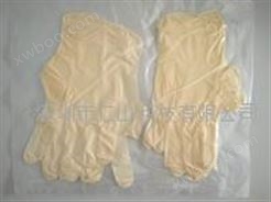 一次性乳胶手套米黄色防护手套