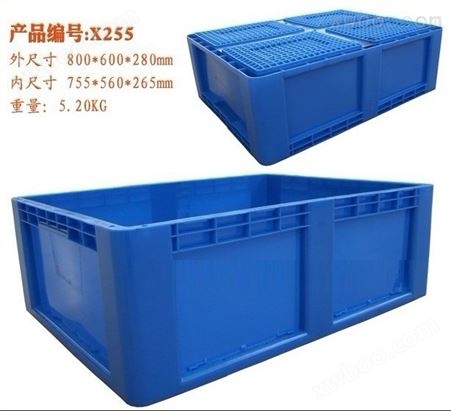 X187韩国加强型塑料周转箱