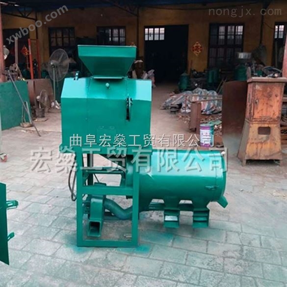 齐齐哈尔市三项电碾米机 立式砂轮脱皮机 家用打米机