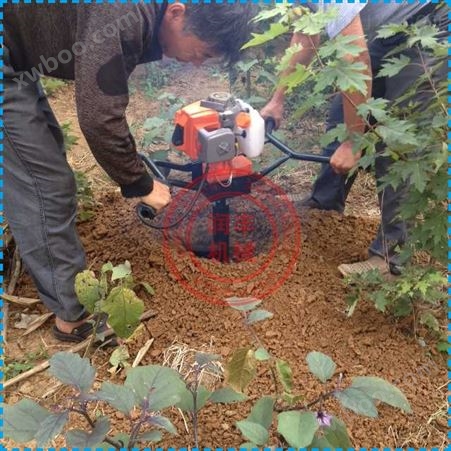 植树挖坑机价格 优质挖坑机 螺旋打坑机