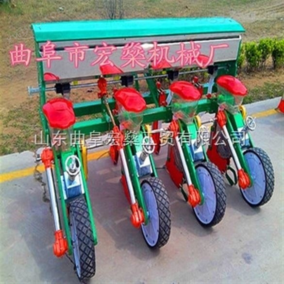 汴州市多功能谷子播种机 四轮车带小麦玉米施肥播种机
