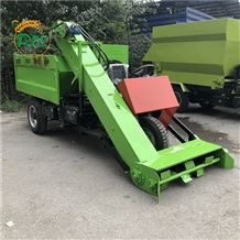 RH-QFC-56行走式牧场清粪车 可以定制的三轮铲粪车