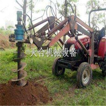 优质植树挖坑机价格 便携式电线杆挖坑机