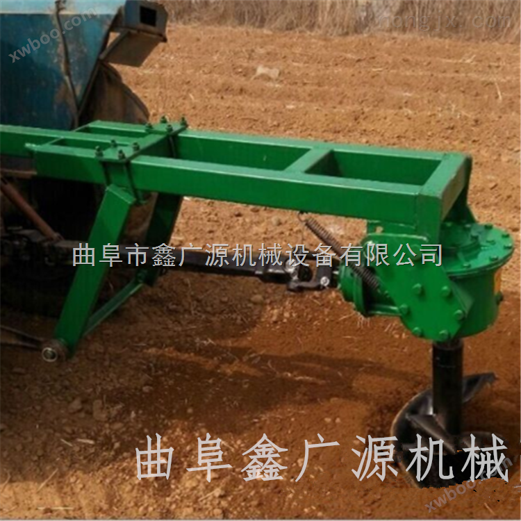 *大型水泥杆地钻 栽桩施肥节能挖坑机