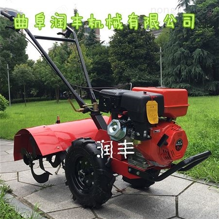 菜园汽油型旋耕机，6.5马力带动微耕机