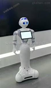 迎宾导购机器人黑豆机器人智能语音交互和客户更好的交流